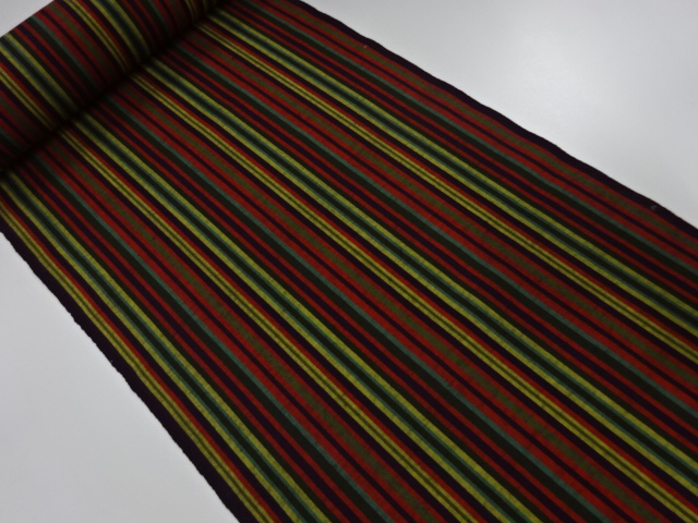 アンティーク　ウール　着尺反物